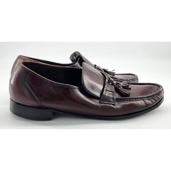 Florsheim Tassel Brown Leather Slip-On Comfort Dress Loafer Shoes‎ Men\'s Size 11 main image 8